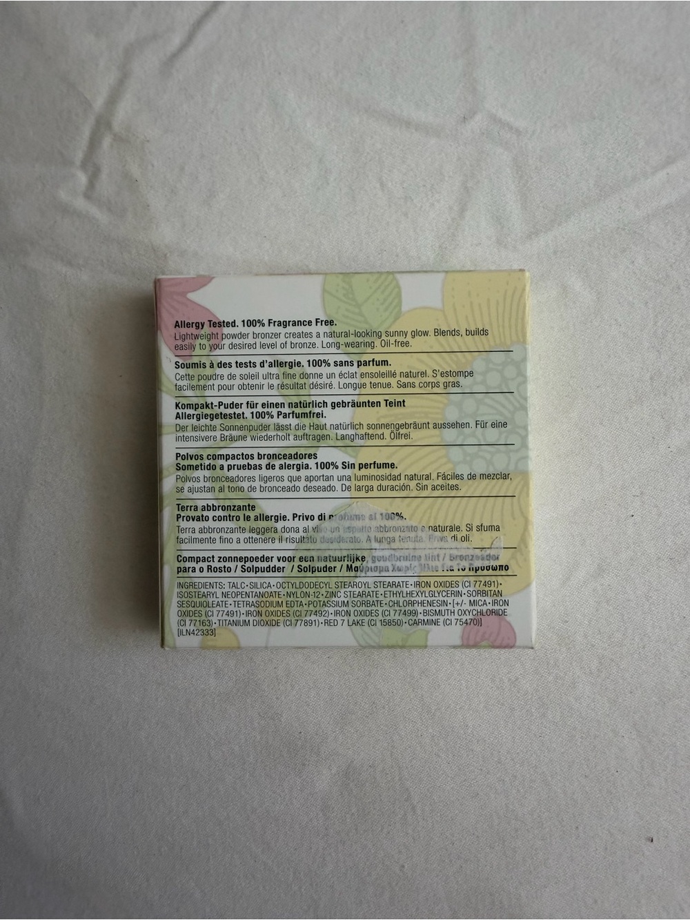 Clinique True Bronze Pressed Powder Bronzer - Sunkissed (02) Floral Box - Picture 2 of 6